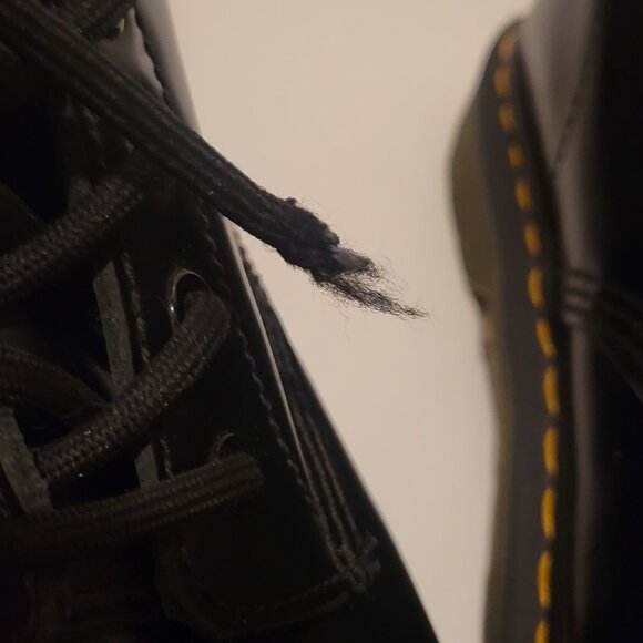 The Original Doc Martens Air Wair 1460 W Black Combat Style Boots US 8 - Picture 10 of 10